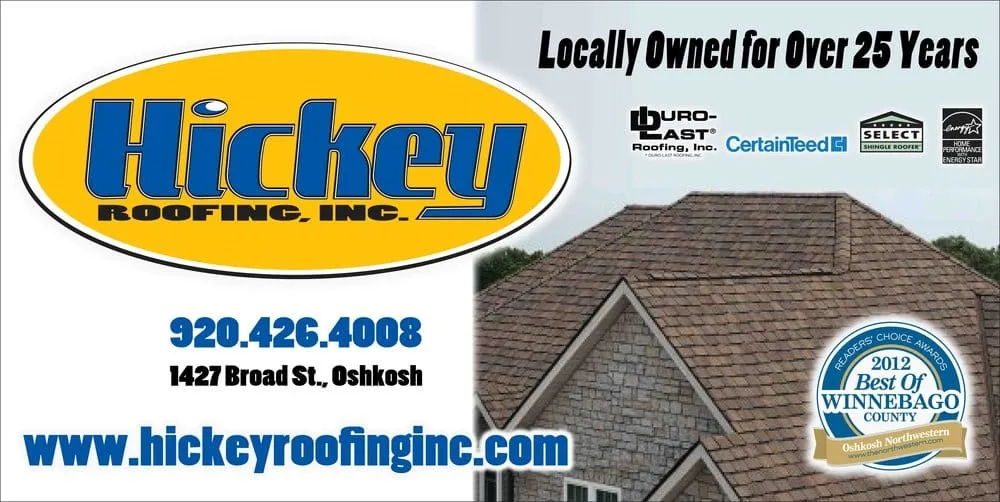 Slide of Hickey Roofing