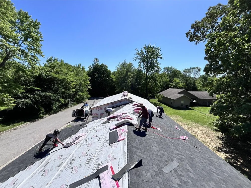 Licensed shingle roofing service for residential properties in Hickory, KY by Hickory Roofing