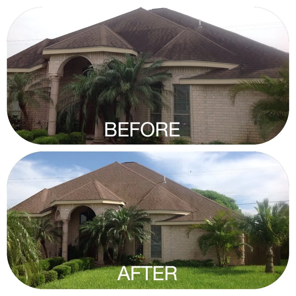 Slide of Hidalgo Roof and Exterior Softwash