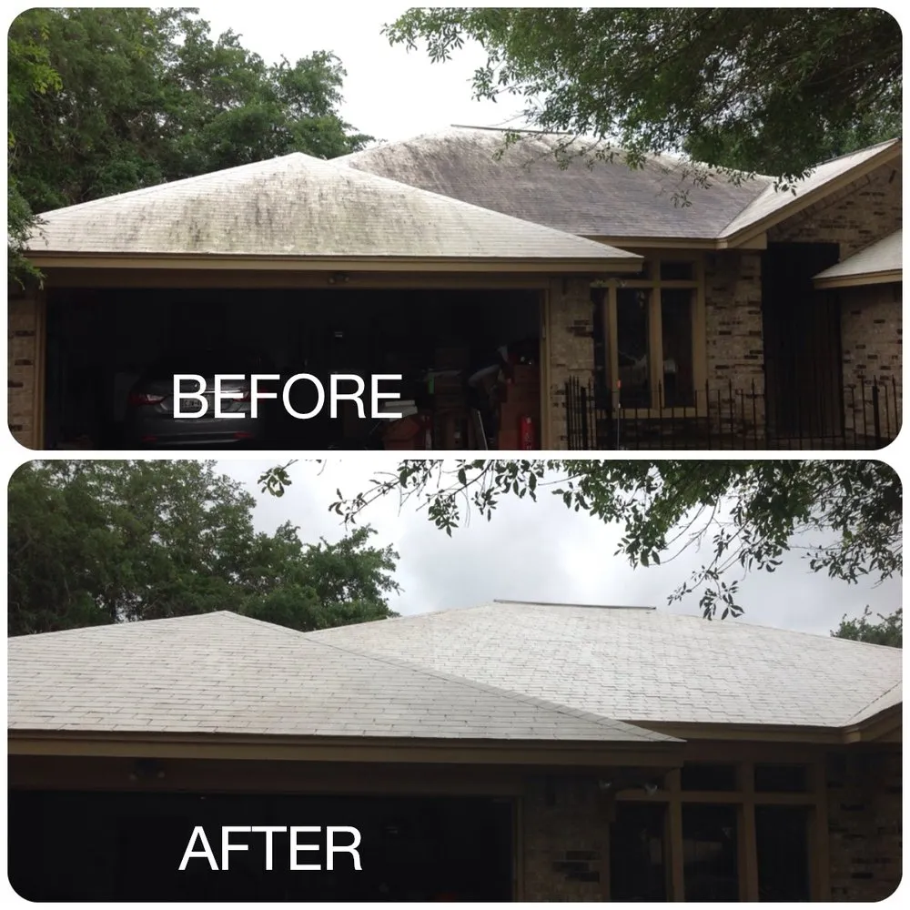 Slide of Hidalgo Roof and Exterior Softwash