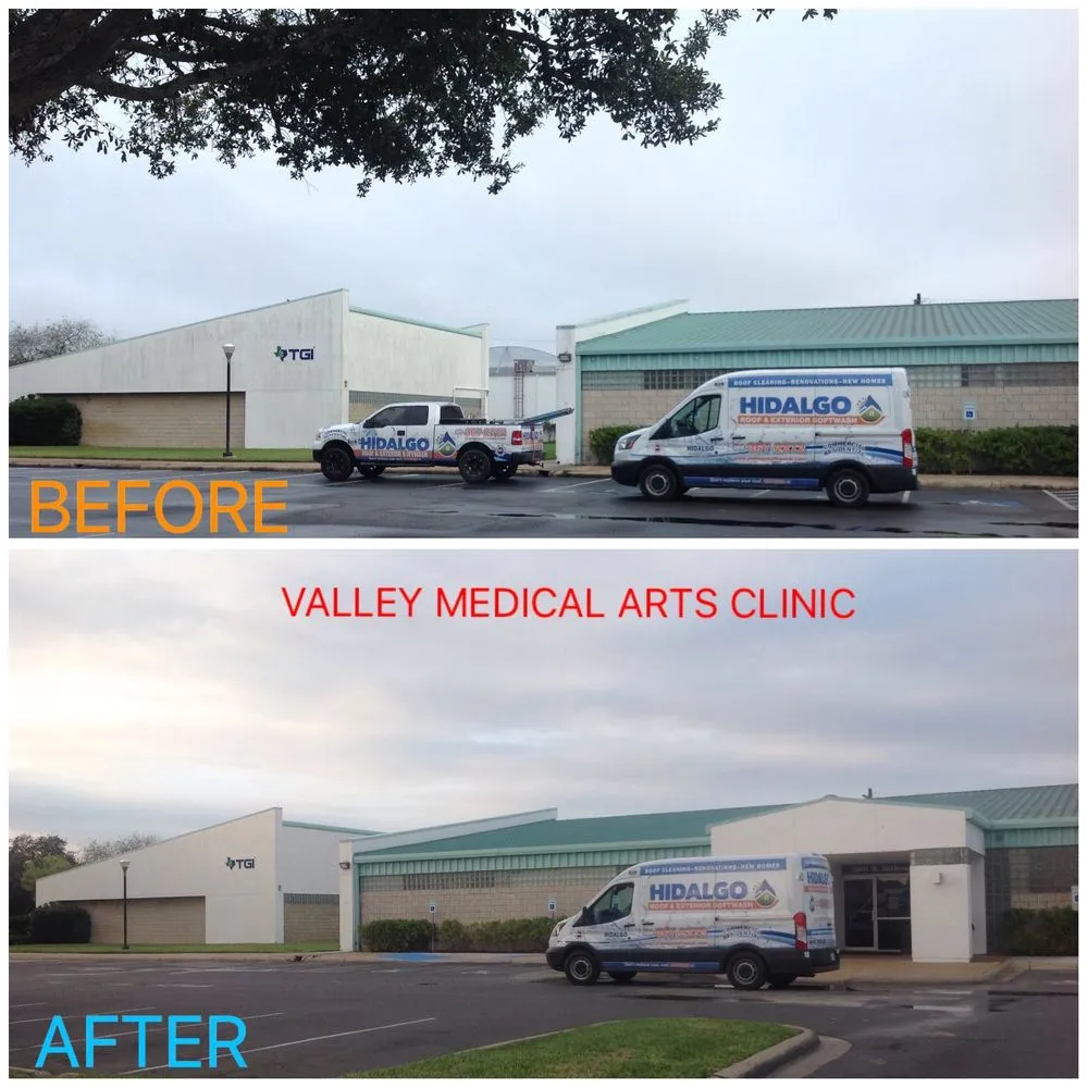 Slide of Hidalgo Roof and Exterior Softwash