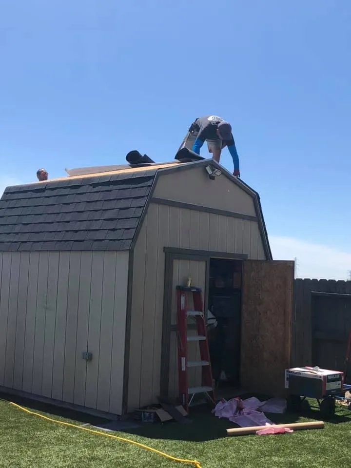 Slide of Higby Roofing