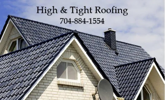 High & Tight Roofing Logo