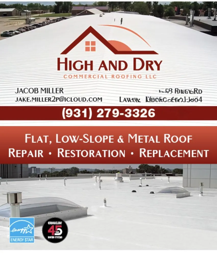 Slide of High and Dry Commercial Roofing