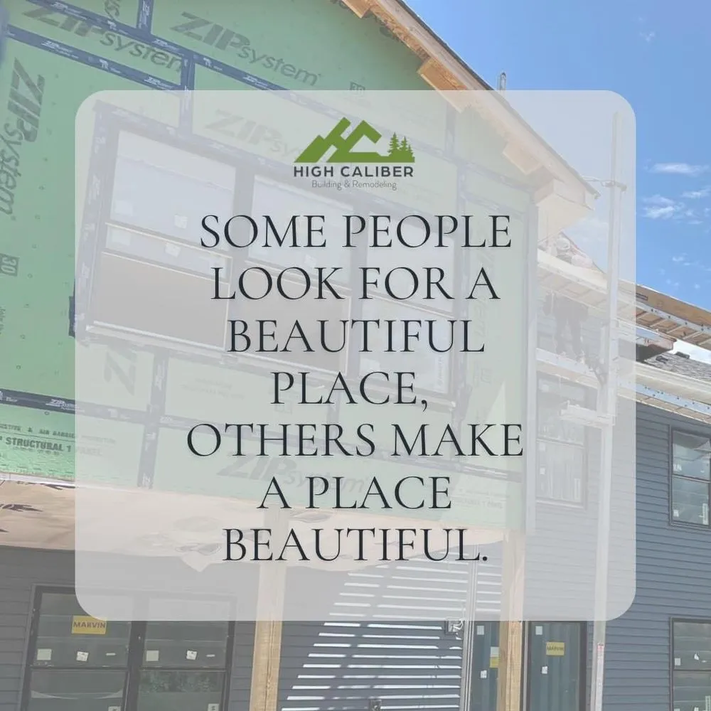 Slide of High Caliber Building & Remodeling