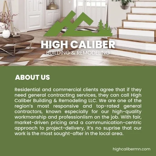 Slide of High Caliber Building & Remodeling