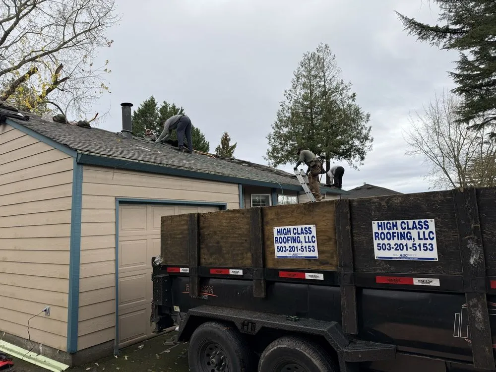 Slide of High Class Roofing