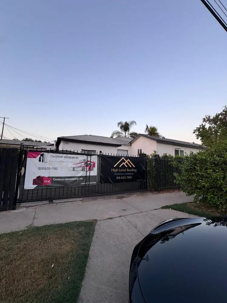 Slide of High Level Roofing