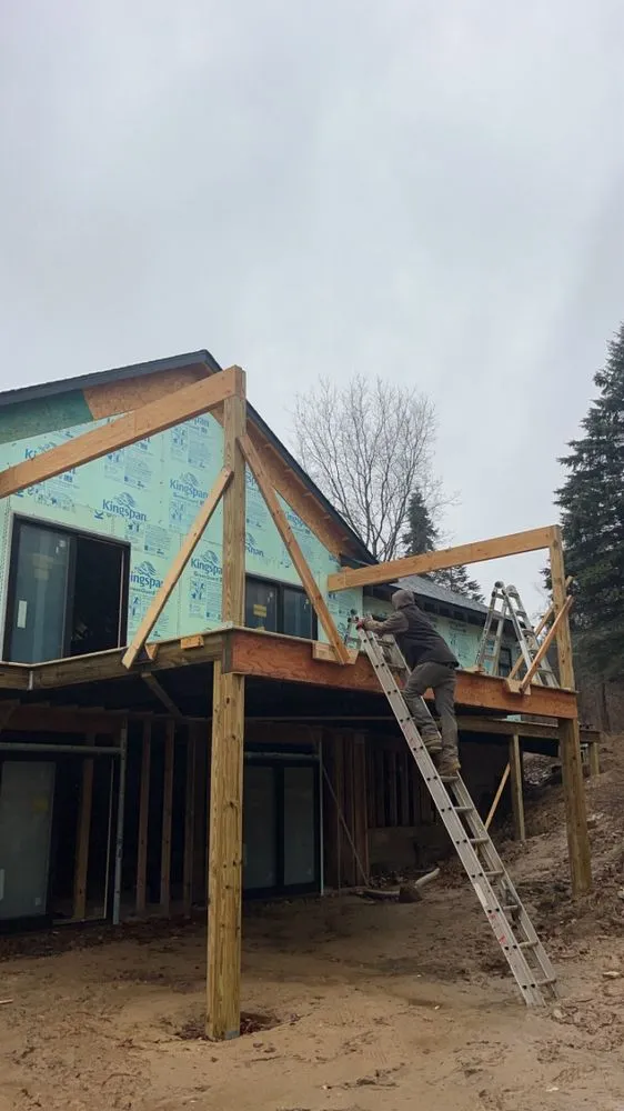 Emergency roof leak repair for residential properties in White Lake Township, MI by High Quality Home Construction