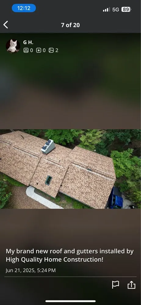 Professional shingle roofing service experts serving White Lake Township, MI - High Quality Home Construction