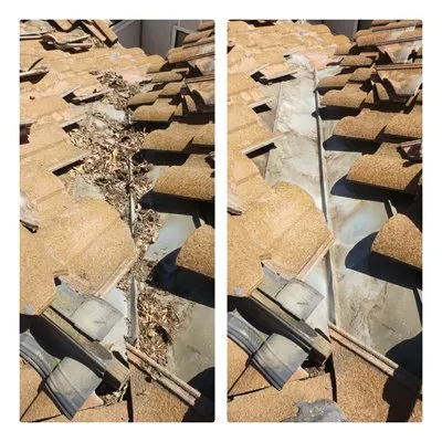 High Quality Roofing Repairs And Gutter Cleaning Logo