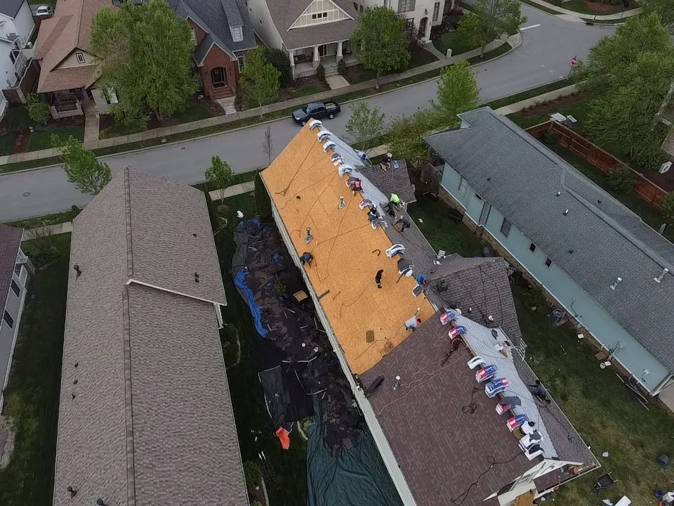 Slide of High Steep Roofing