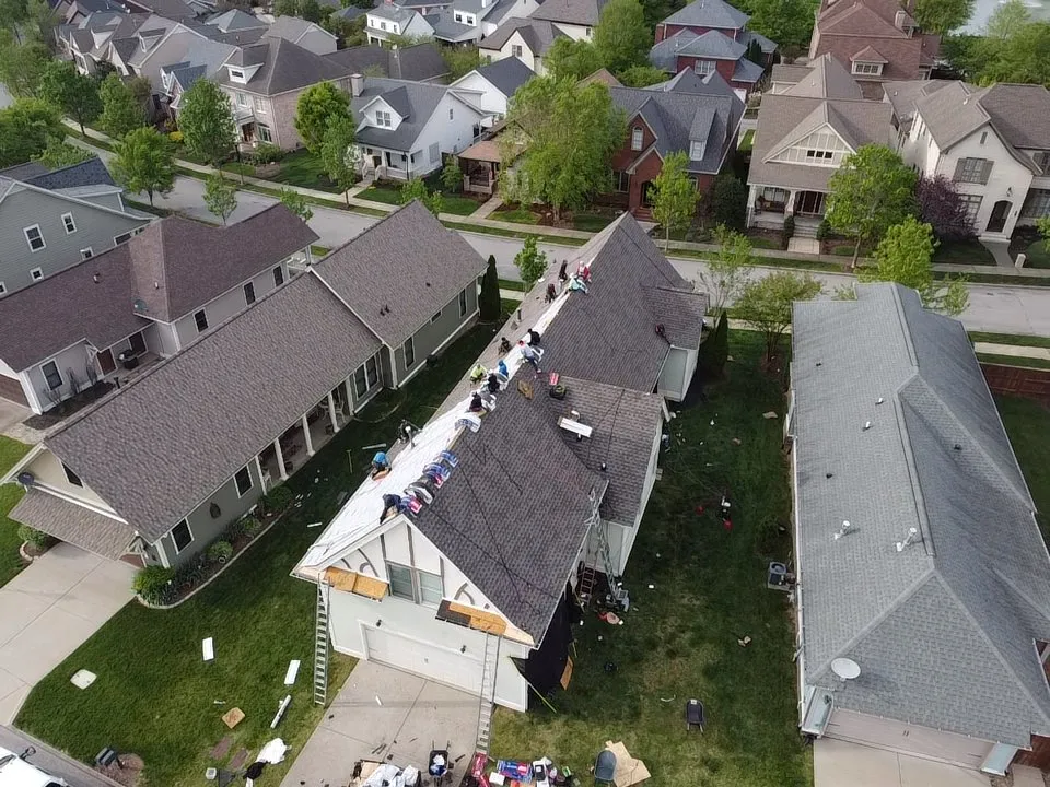 Slide of High Steep Roofing