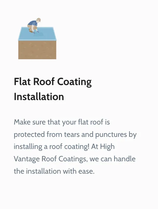 Slide of High Vantage Roof Coatings