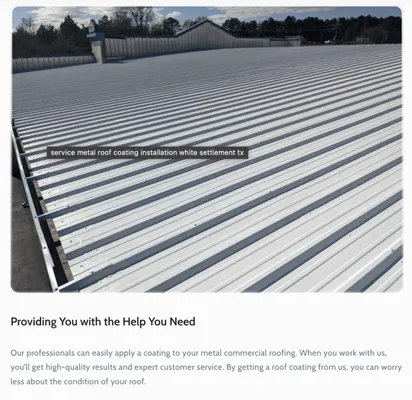 High Vantage Roof Coatings