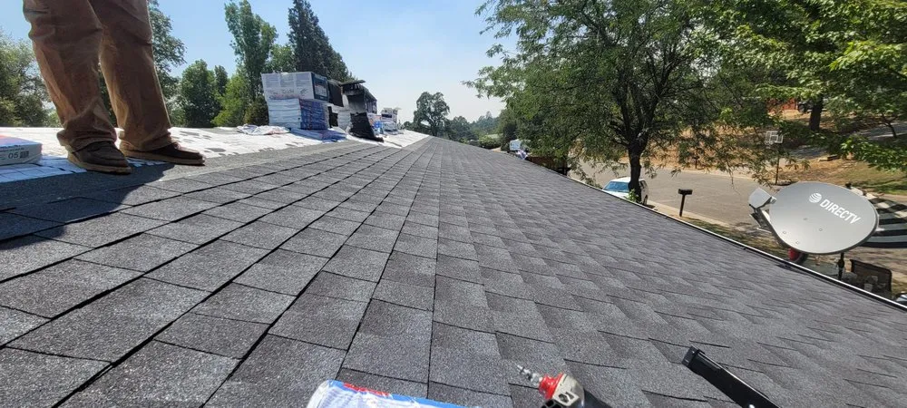 Professional roof replacement after storm damage in Rescue, CA by Higher Level Roofing