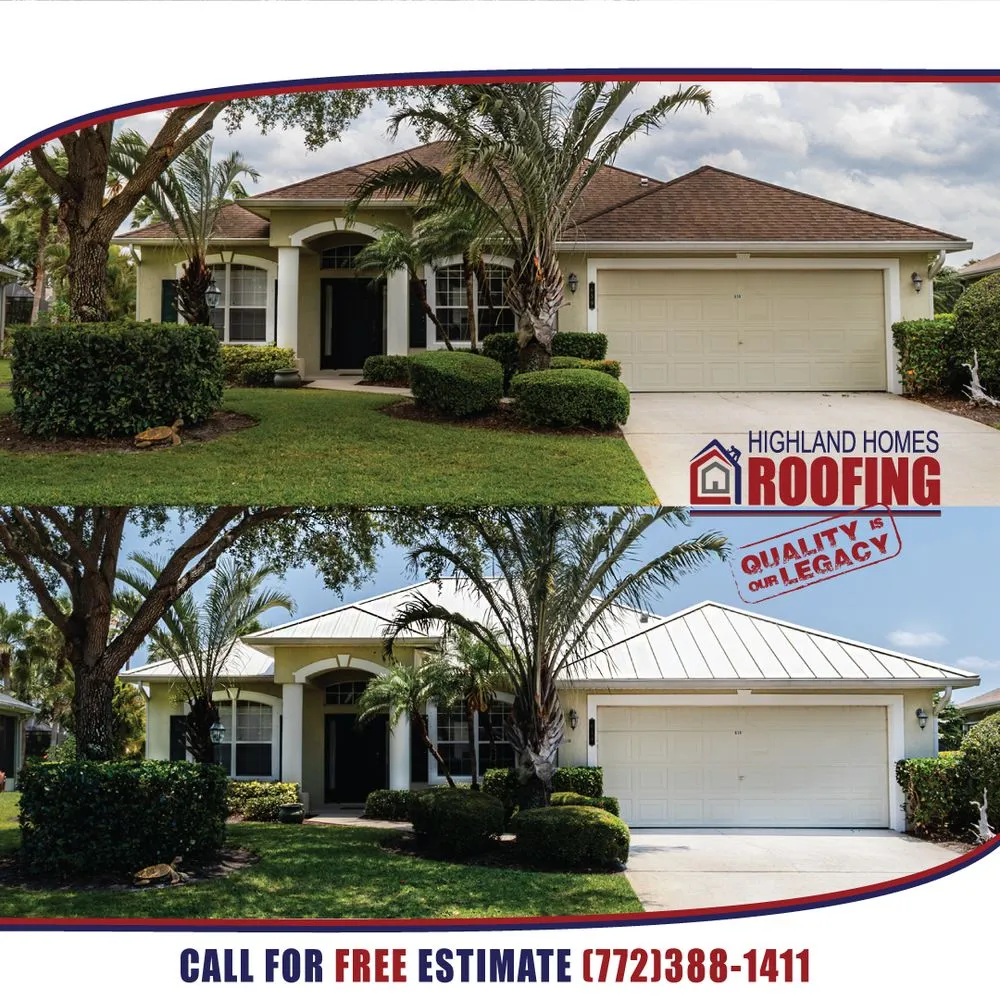 Slide of Highland Homes Roofing