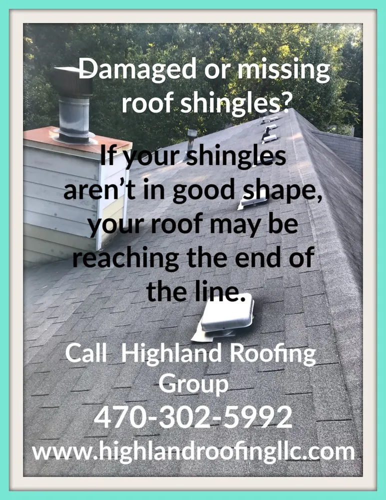 Slide of Highland Roofing Group