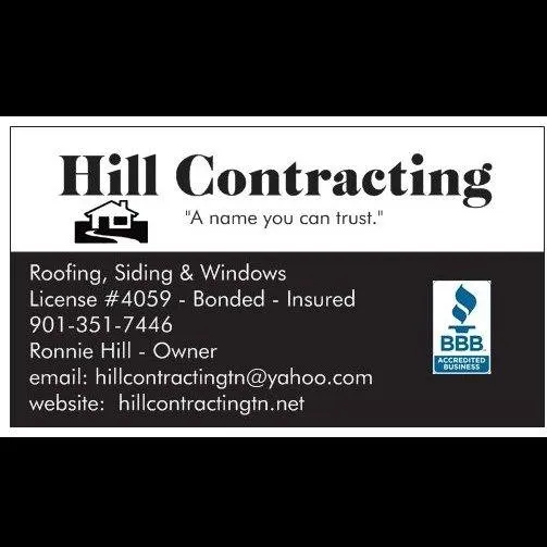 Licensed storm damage roof repair experts serving Cordova, TN - Hill Contracting