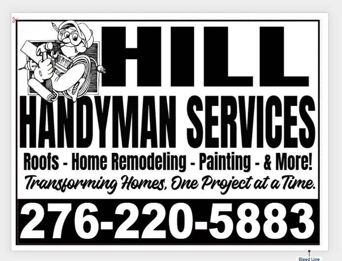 Slide of Hills Handyman Service