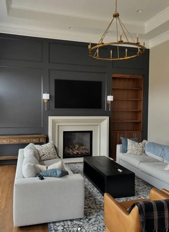 Slide of Hillside Fireplace & Stone