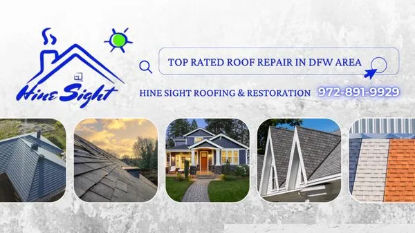 Hine Sight Roofing & Restoration Logo
