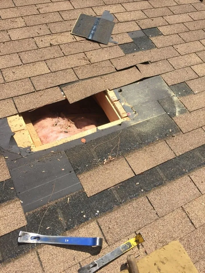 Slide of Hinkle Roofing