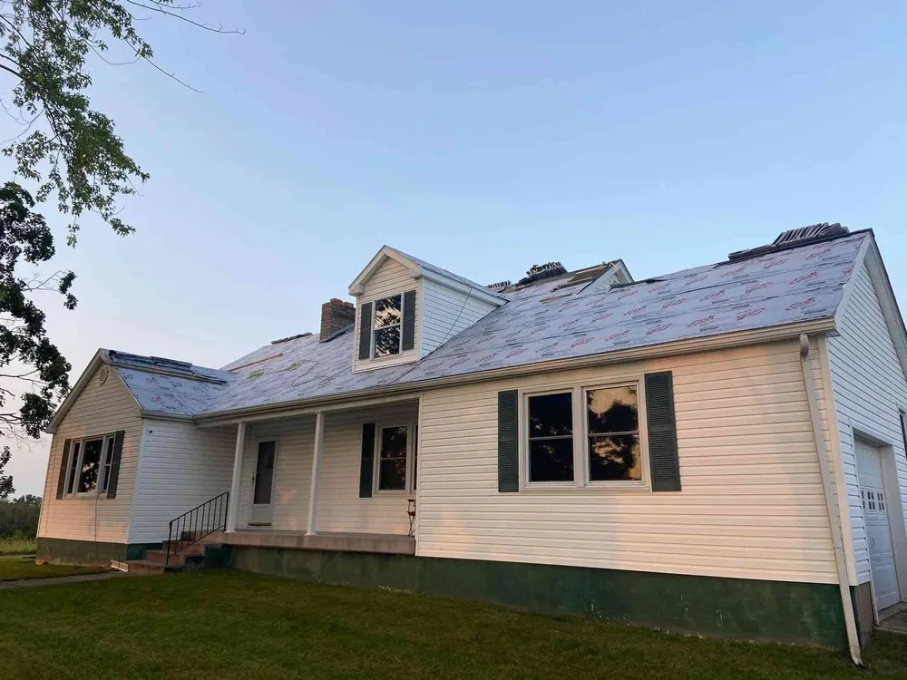 Slide of Hinson Roofing