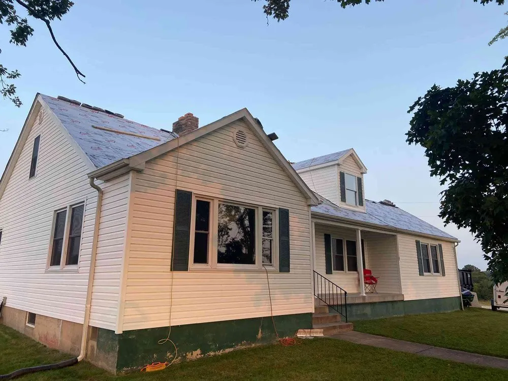 Slide of Hinson Roofing