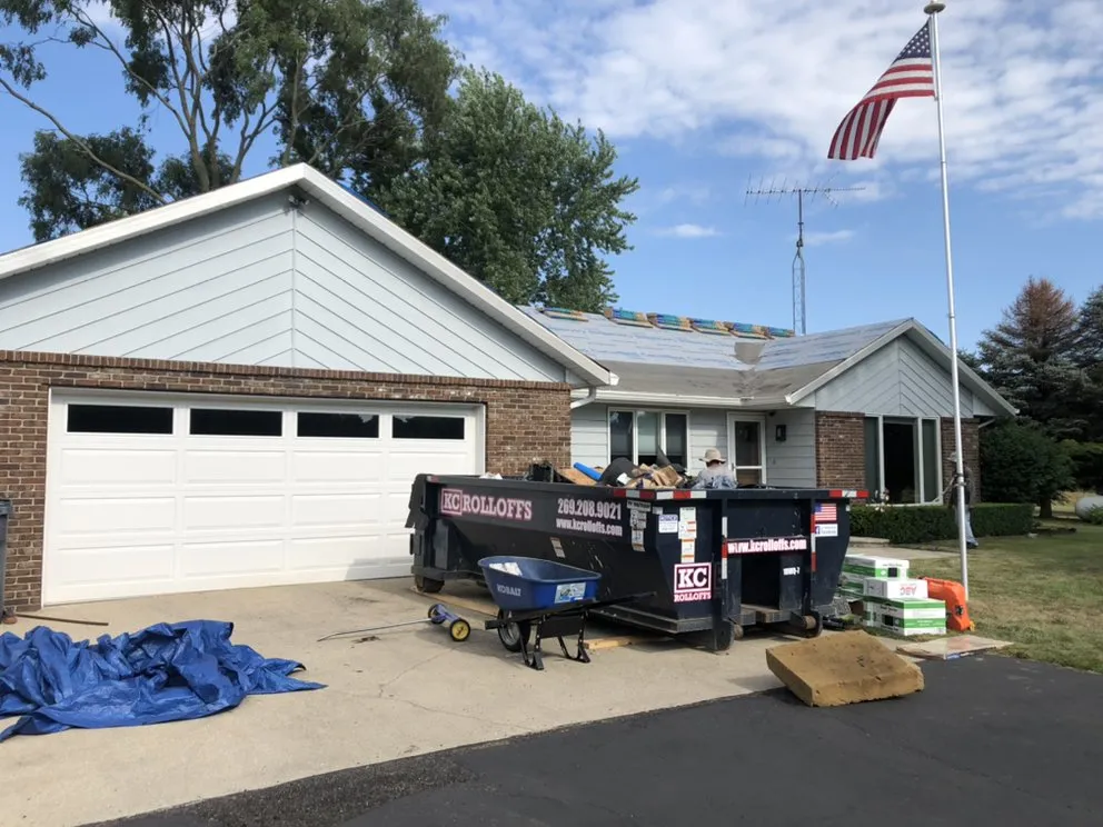 Expert flat roof repair in Coloma, MI by Hired Guns Roofing