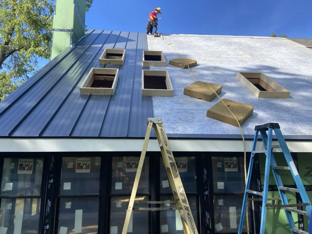 Local metal roofing installation for homes across Coloma, MI - Hired Guns Roofing