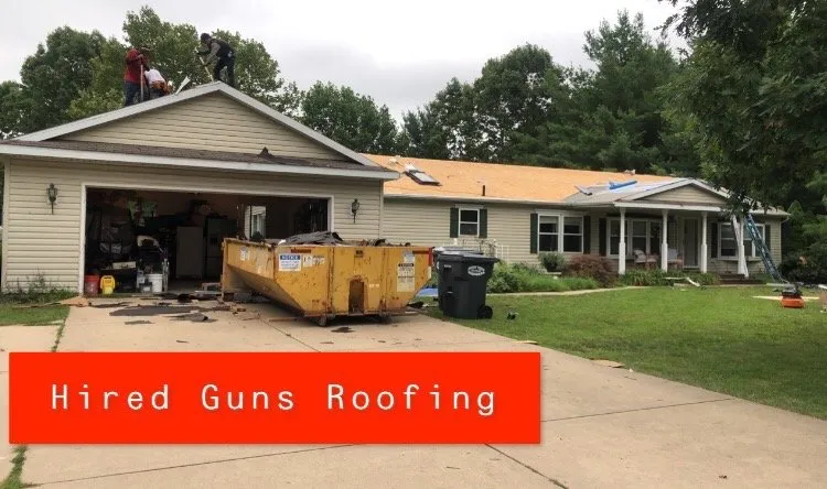 Trusted roof leak repair experts serving Coloma, MI - Hired Guns Roofing