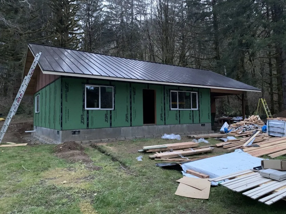 Slide of His and Hers Construction