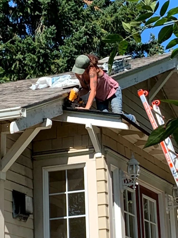 Slide of His and Hers Construction