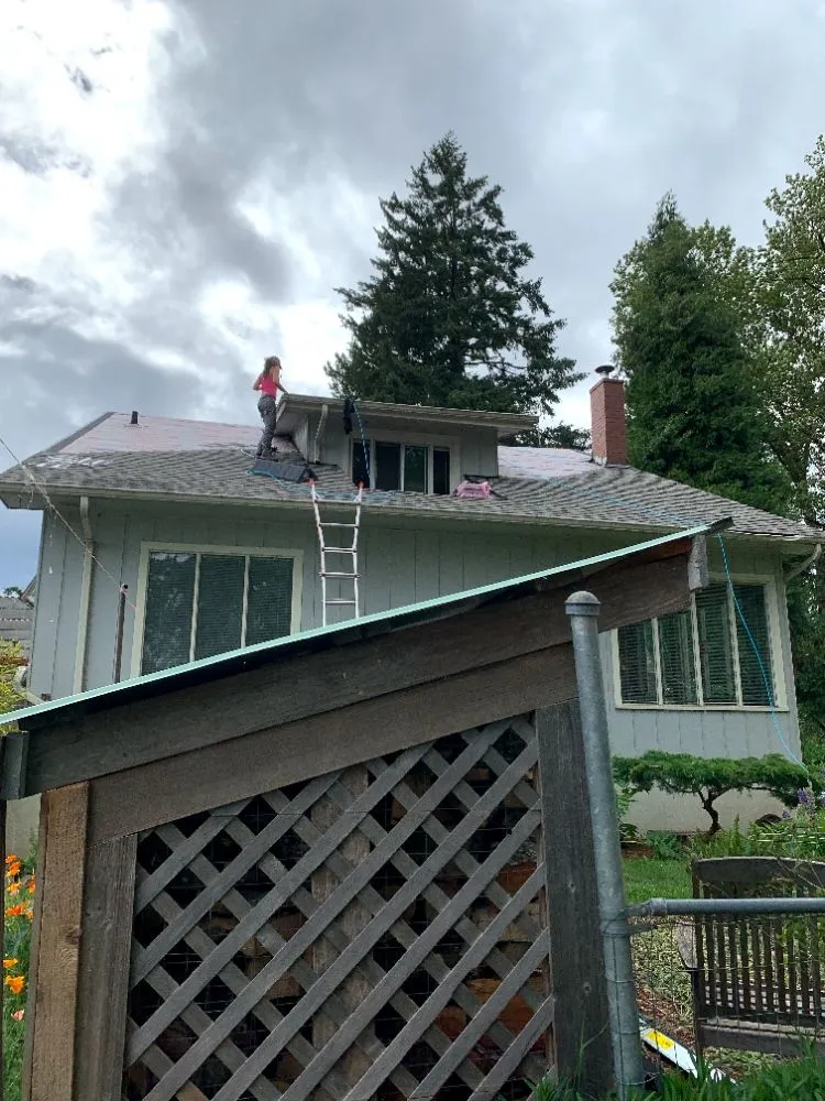 Slide of His and Hers Construction