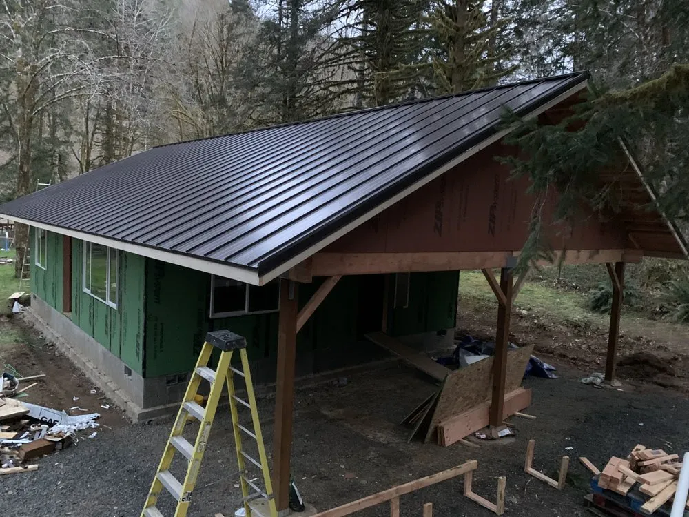 Slide of His and Hers Construction