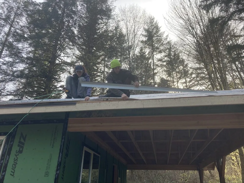 Slide of His and Hers Construction