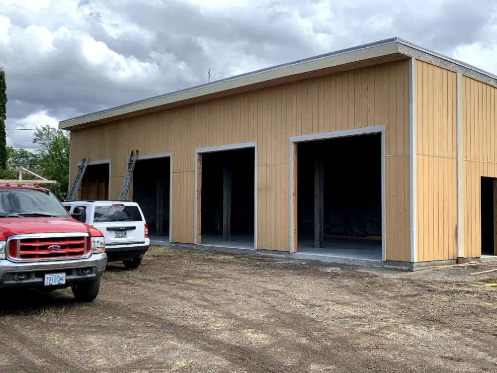 Slide of His and Hers Construction