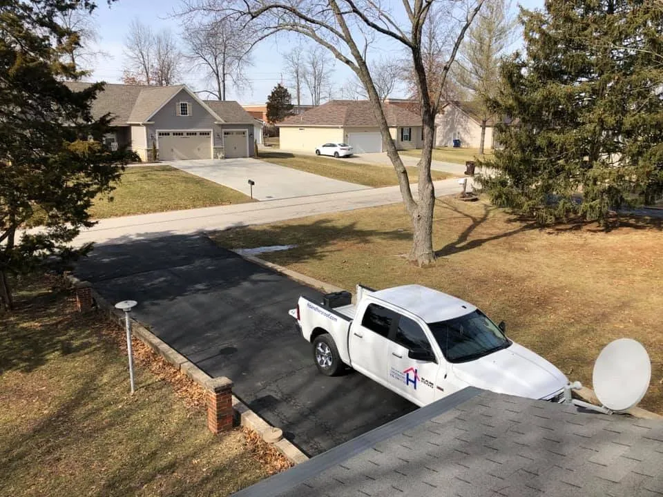 Slide of His and Hers Construction