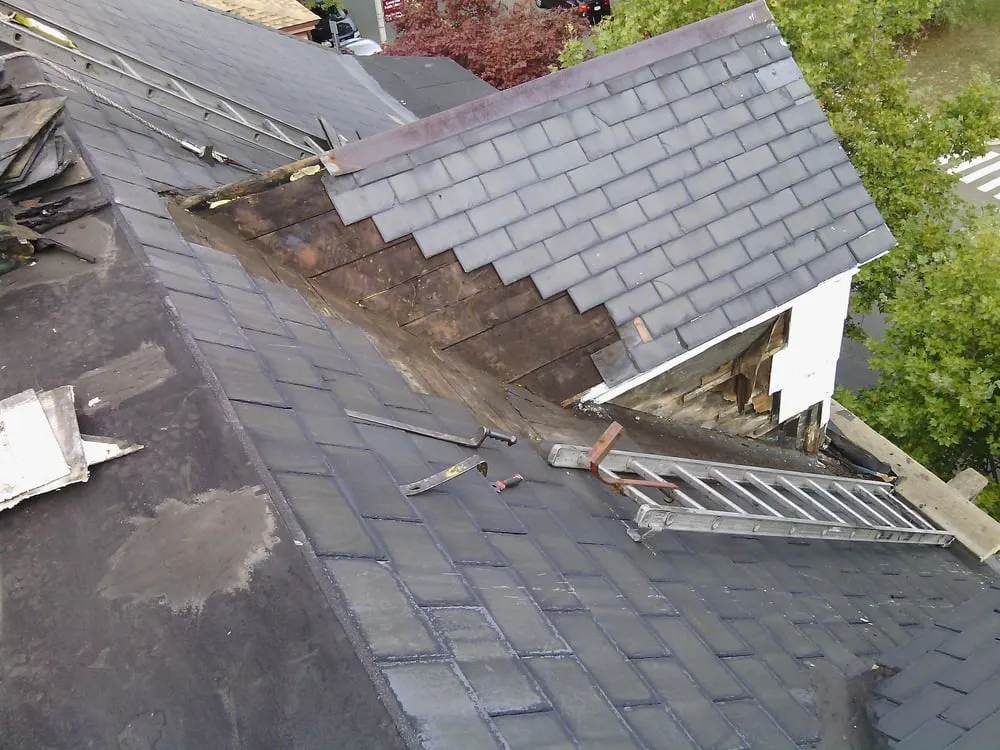 Slide of Historical Slate Roofing Co