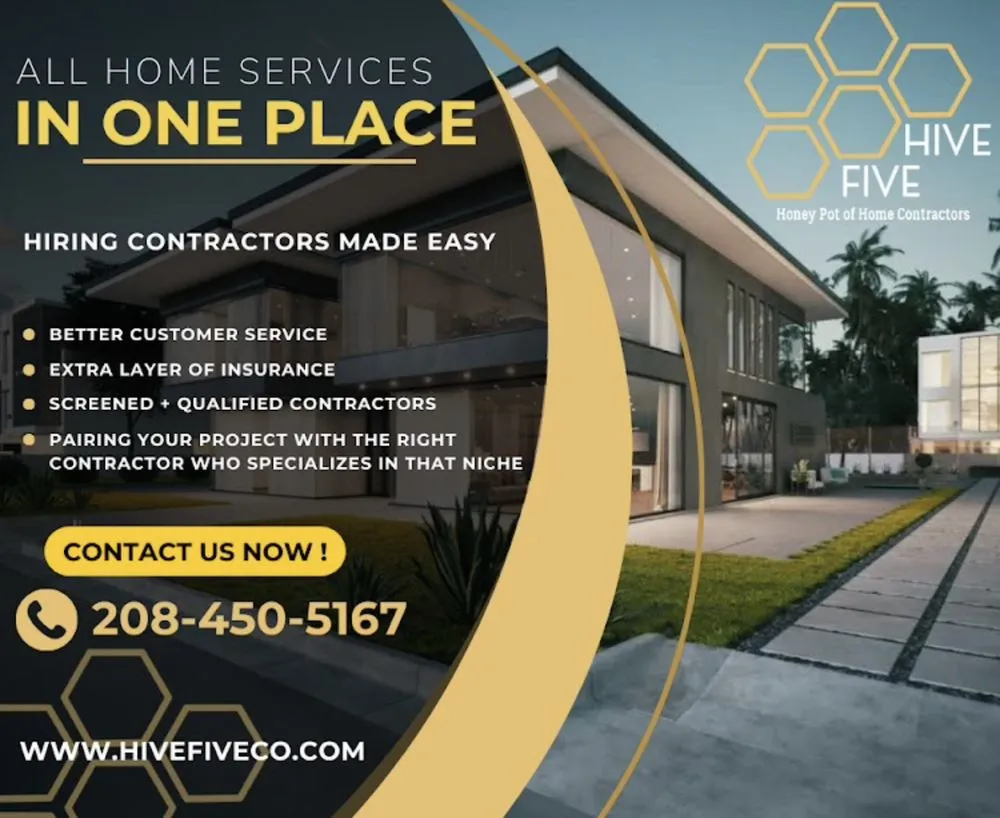 Slide of Hive Five Contractors