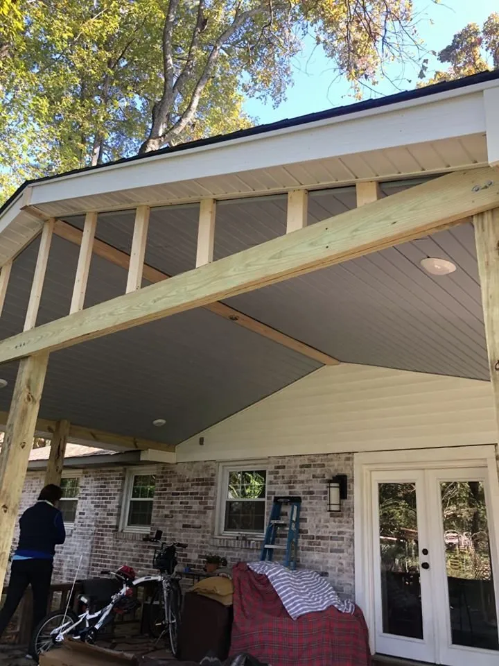 Slide of Hixon's Roofing