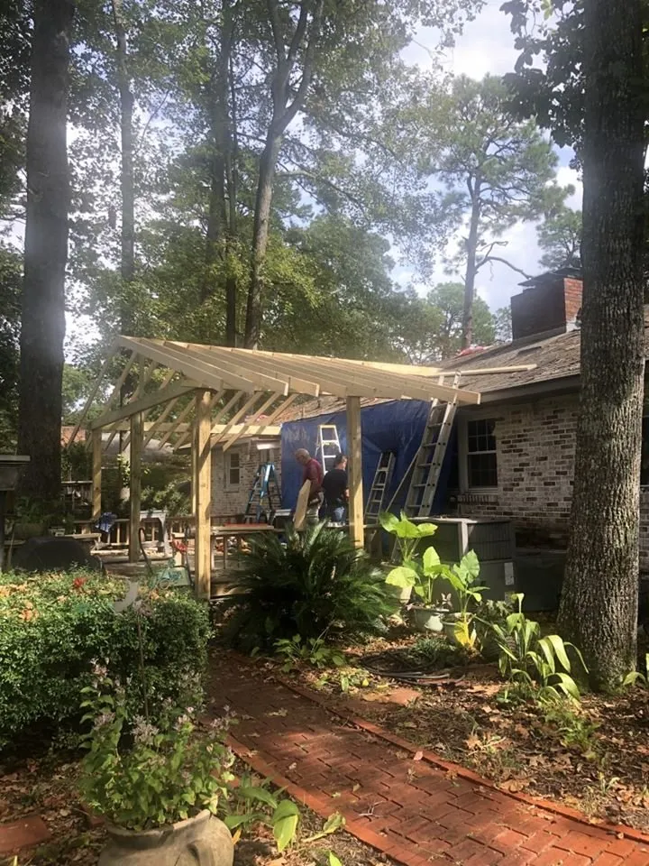 Slide of Hixon's Roofing