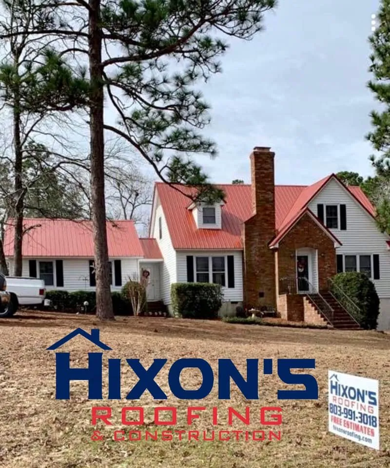 Slide of Hixon's Roofing