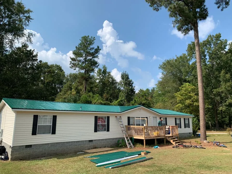 Slide of Hixon's Roofing