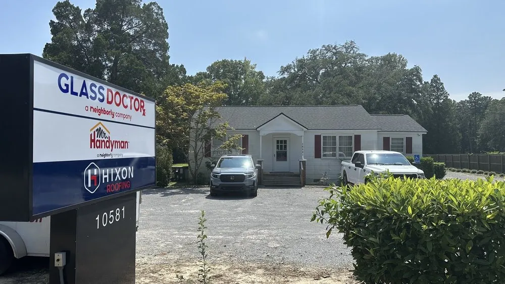 Slide of Hixon's Roofing