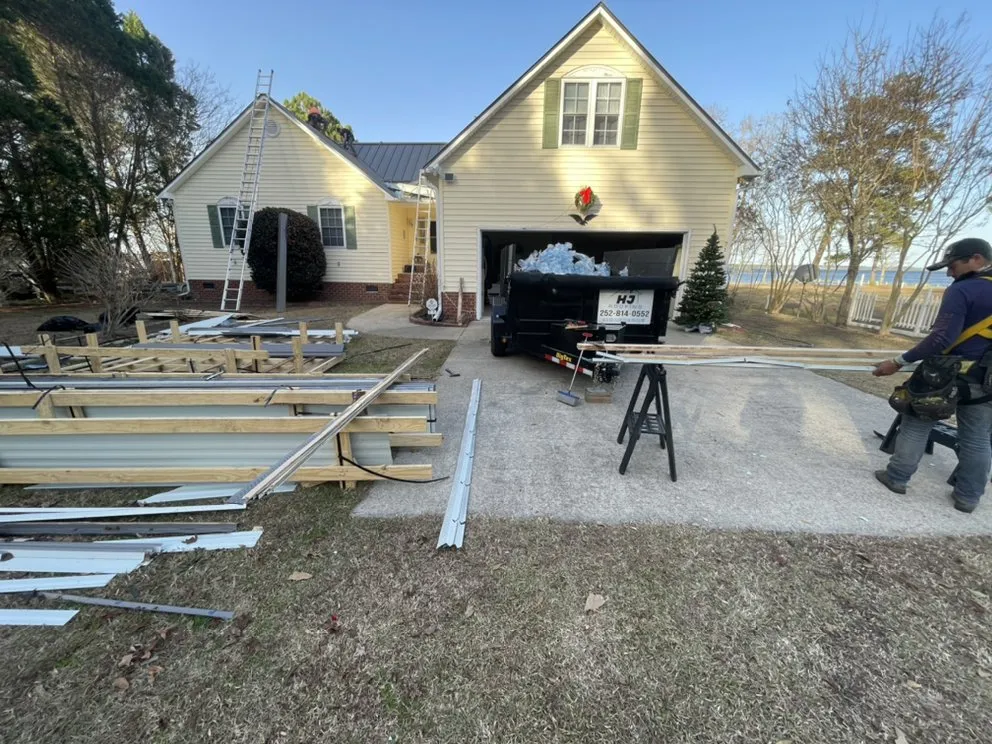 Professional roof inspection in Simpson, NC - HJ Roofing NC