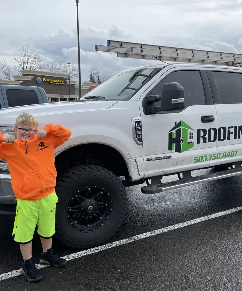 Slide of H&L Roofing