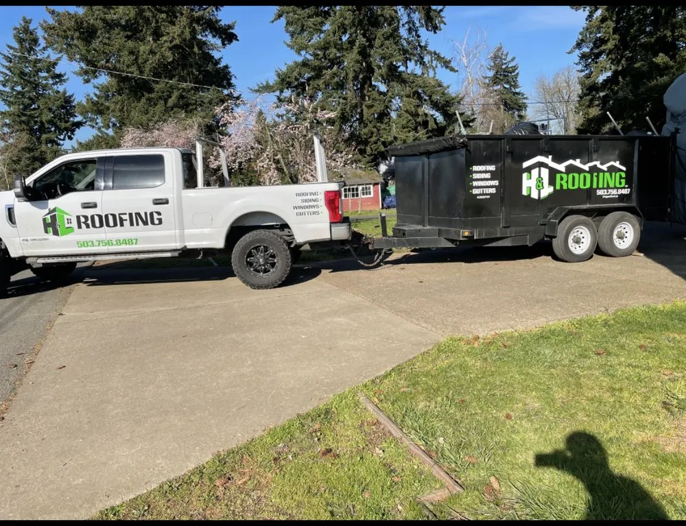 Slide of H&L Roofing