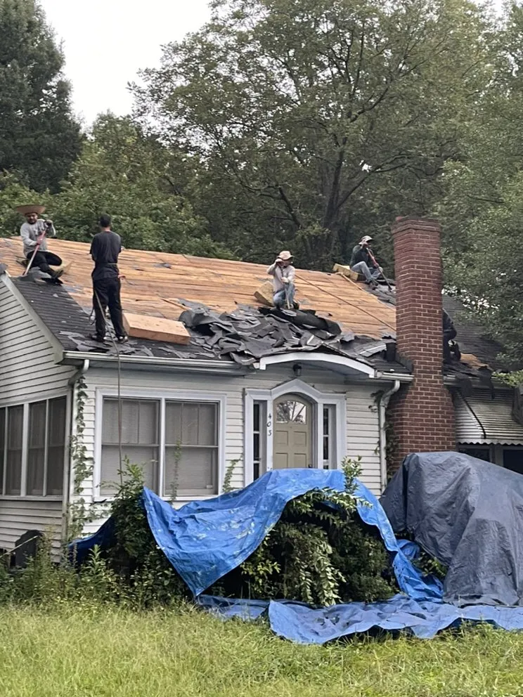 Slide of HLH Roofing